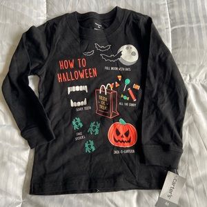 NWT Carter’s 4T boys Halloween Shirt